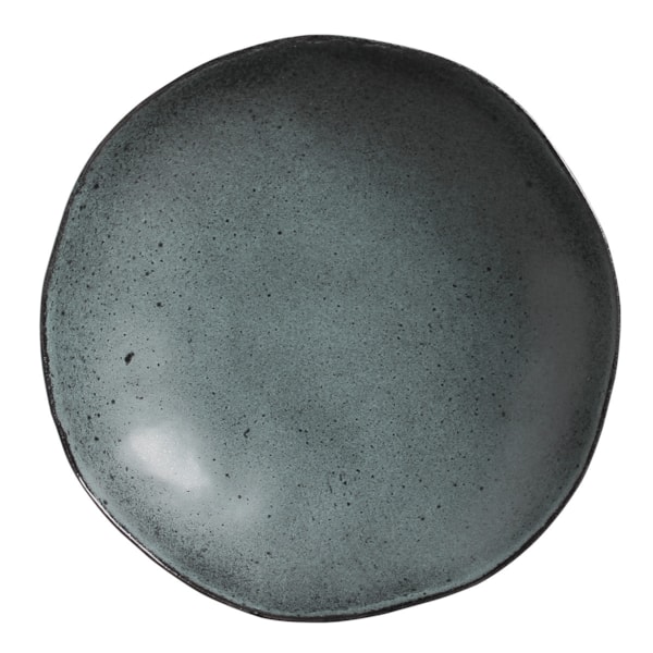 image Prato Fundo 21,2Cm Sem Borda Preto Orgânico Stoneware Petroleum Porto Brasil Un