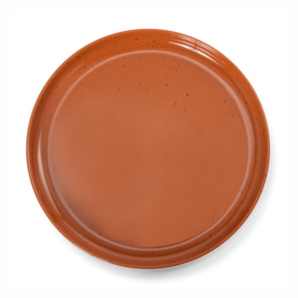 image Prato Mesa 26,7 Cm Areia Terracota Melamina Gourmet Mix Un