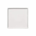 image Prato Pão 16 cm Quadrado com Borda Branco Porcelana Americana Germer un