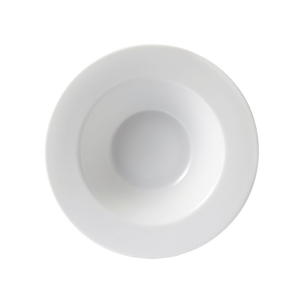 image Prato Pasta 22 Cm com Borda Branco Porcelana Schmidt 12 Un