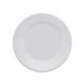 image Prato Raso 24 Cm sem Borda Branco Cerâmica Oxford 12 Un