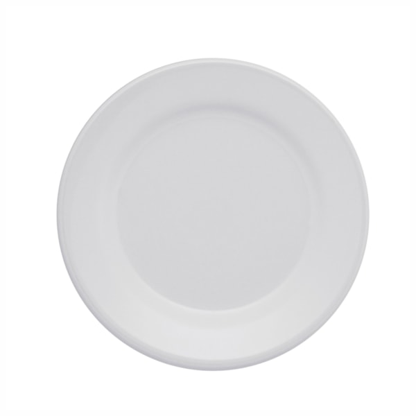 image Prato Raso 24Cm Branco Plus Ceramica Oxford Un