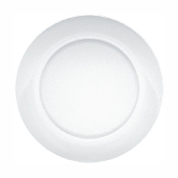 image Prato Raso 26 cm sem Borda Transparente Vidro Duralex Astral Gourmet Un