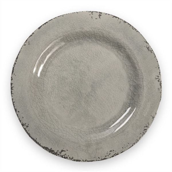 image Prato Raso 27,8Cm Cinza Melamina Marselha Brinox 12 Un