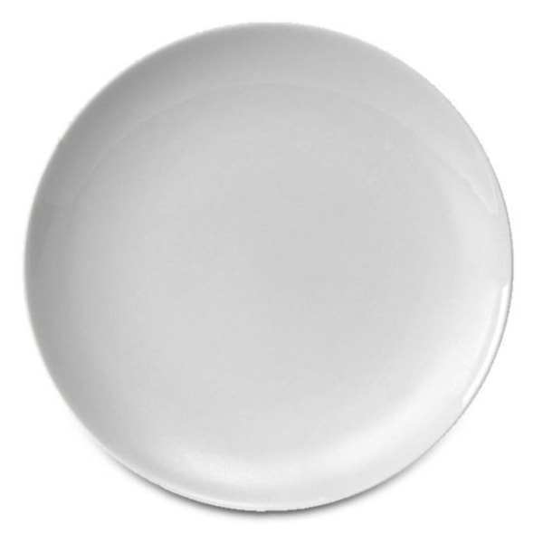 image Prato Raso 28,5 Cm sem Borda Peso Padrão 760/770 Gr Branco Coup Hotel Porcelana Germer 12 Un