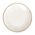 image Prato Raso 28 cm sem Borda Rústico Contorno Marrom Porcelana Tramontina un