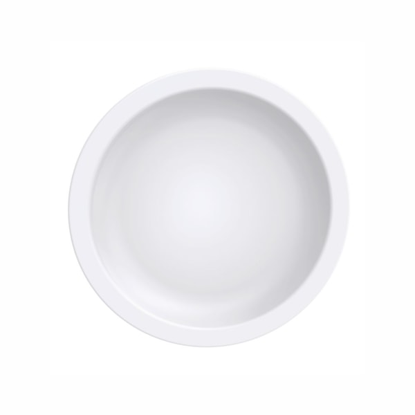 image Prato Raso 28Cm Com Borda Curta Peso Padrão 770/775G Branco Porcelana Tramontina Un