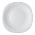 image Prato Raso 31Cm Quadrado sem Borda Branco Vidro Bormioli Un