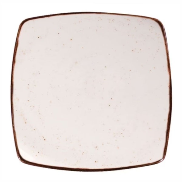 image Prato Raso Quadrado 31,9Cm Sem Borda Bege Artisan 12 Un