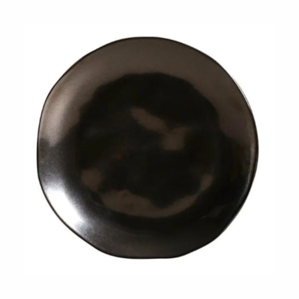 image Prato Sobremesa 19,2 Cm sem Borda Castanho Porto Brasil 6 Un