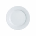 image Prato Sobremesa 19,5 cm com Borda Branco Vidro Everyday Arcoroc un