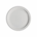image Prato Sobremesa 19 cm com Borda Branco Porcelana Classe Única Iguaçu Germer un