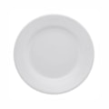 image Prato Sobremesa 19 cm sem Borda Branco Cerâmica Oxford un