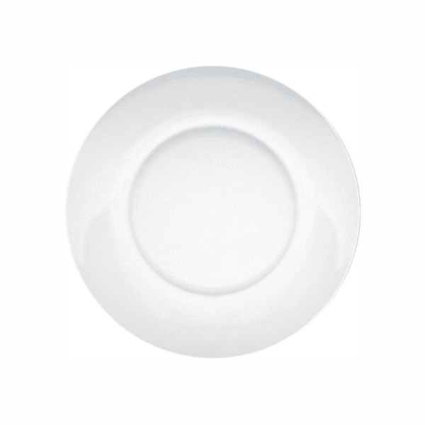 image Prato Sobremesa 19 cm sem Borda Transparente Vidro Duralex Astral Un