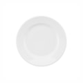 image Prato Sobremesa 20Cm com Borda Branco Porcelana Oxford Un
