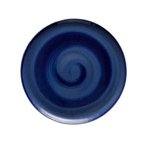 image Prato Sobremesa 23,9Cm Sem Borda Coupe Ocean Azul Oscuro 6 Un