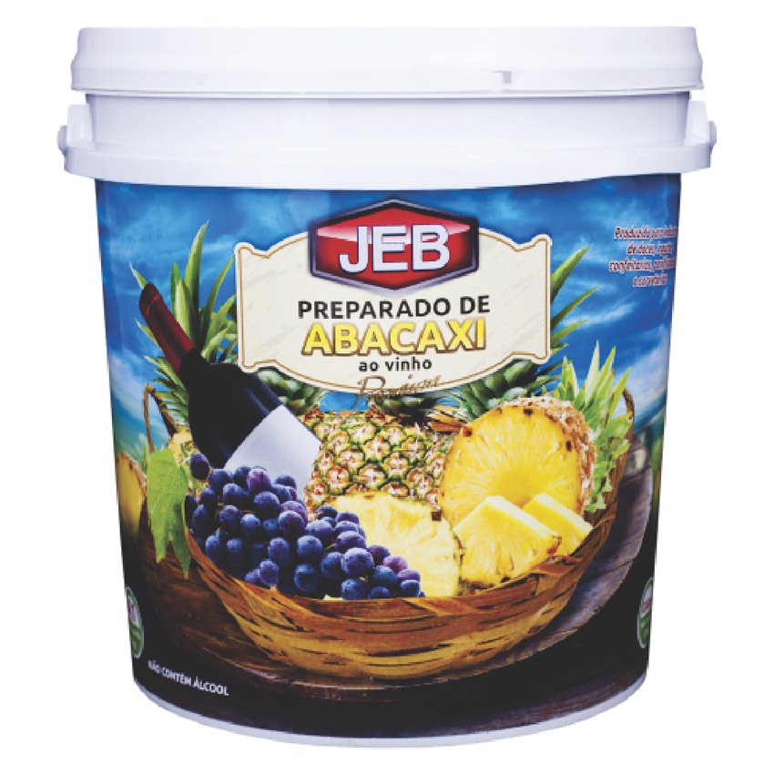 image Preparado De Abacaxi Ao Vinho Jeb Balde 4,1Kg