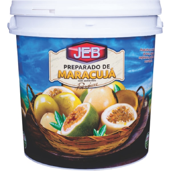 image Preparado De Maracujá Jeb Balde 4,7Kg