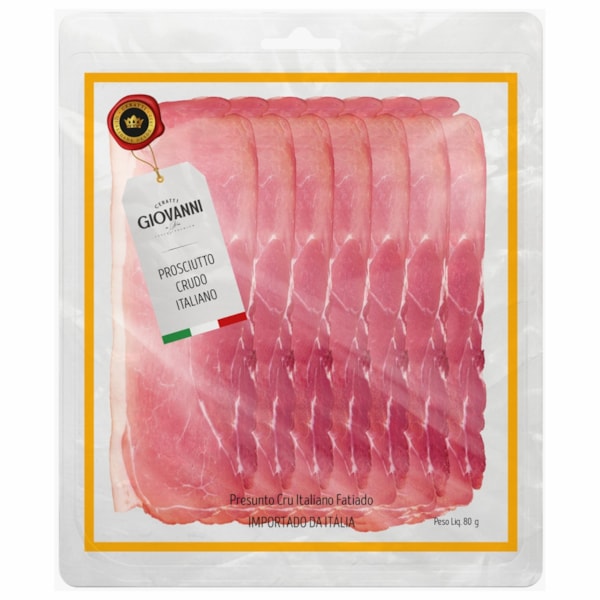 image Presunto Cru Italiano Fatiado Giovanni 80G