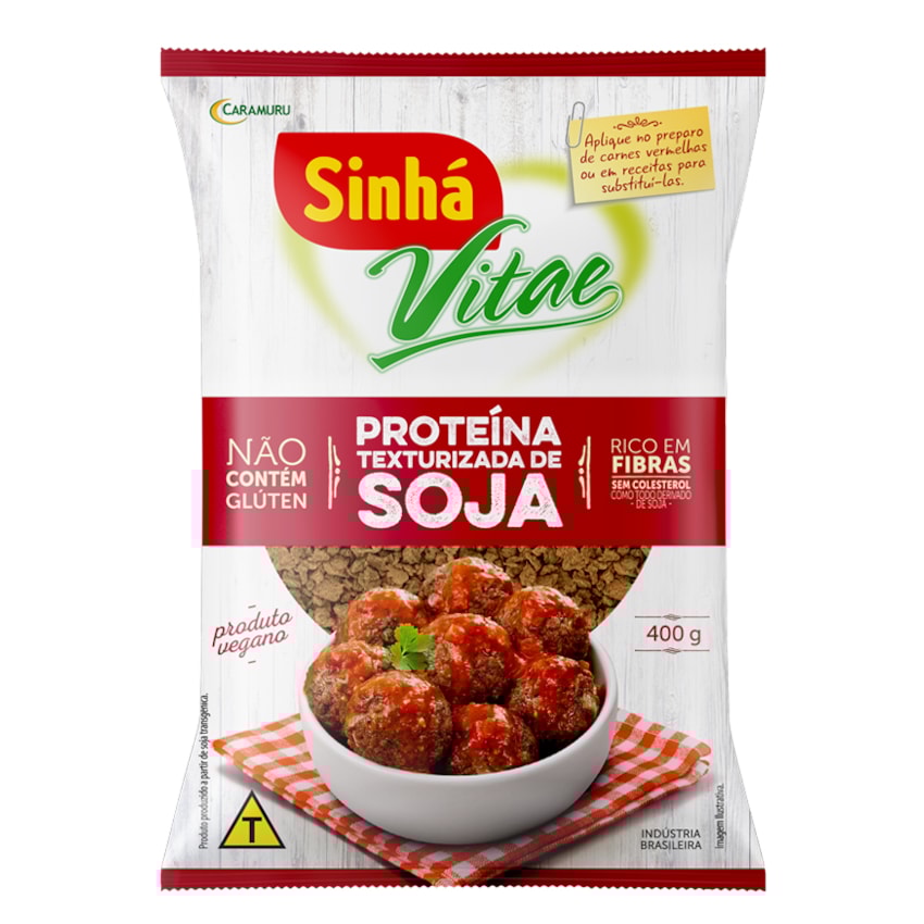image Proteína Soja Escura Sinha Vitae 400G