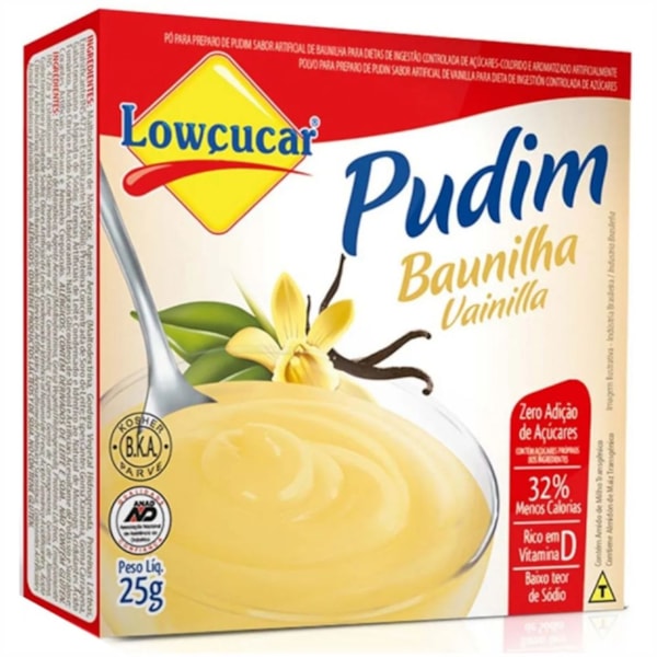 image Pudim Diet Lowcucar Baunilha 25G