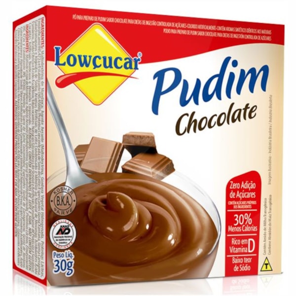 image Pudim Diet Lowcucar Chocolate 30G