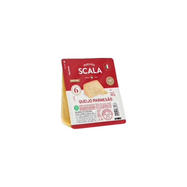image Queijo Parmesão 6 Meses Fracionado Scala 180 gr