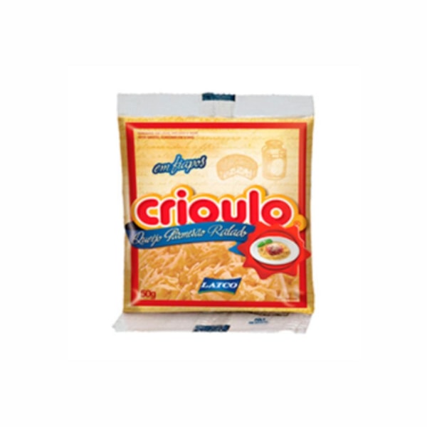 image Queijo Ralado Parmesão Crioulo Fiapo 20 X 50G