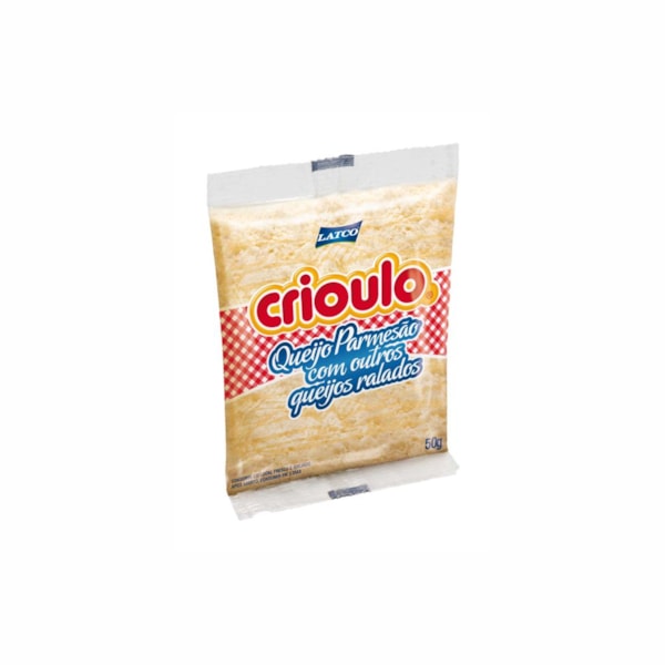 image Queijos Ralados Crioulo Fino 20 X 50G