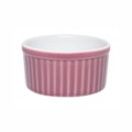 image Ramequim 10 X 5 Cm 180 Ml Branco/Rosa Porcelana Oxford Un