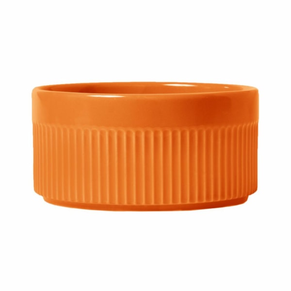 image Ramequim 10 X 5Cm 240Ml Laranja Porcelana Germer Un