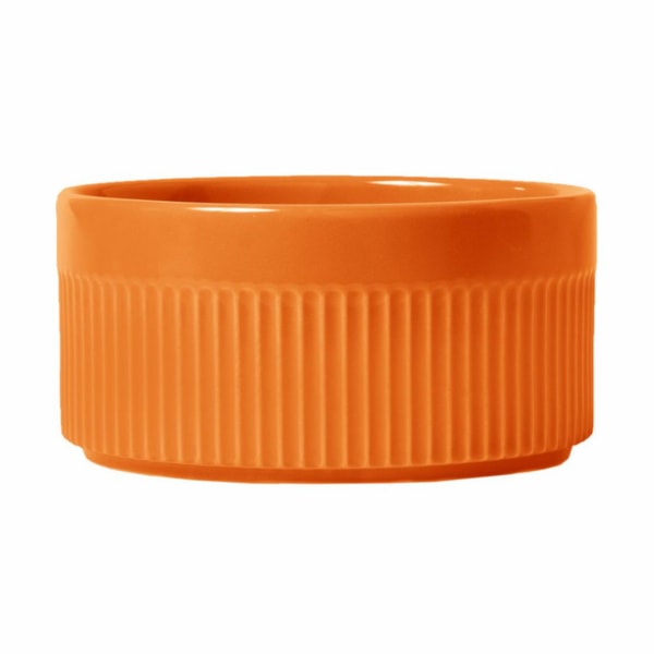 image Ramequim 14 X 7Cm 850Ml Laranja Porcelana Germer Un