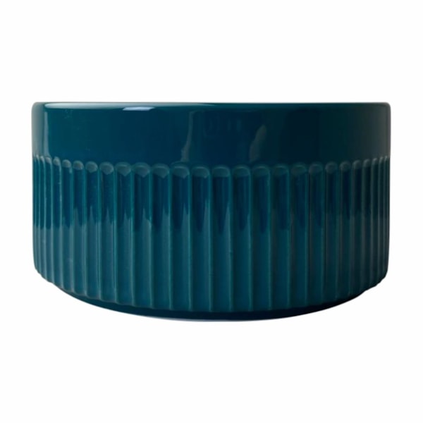 image Ramequim 14 X 7Cm 850Ml Verde Porcelana Germer Un