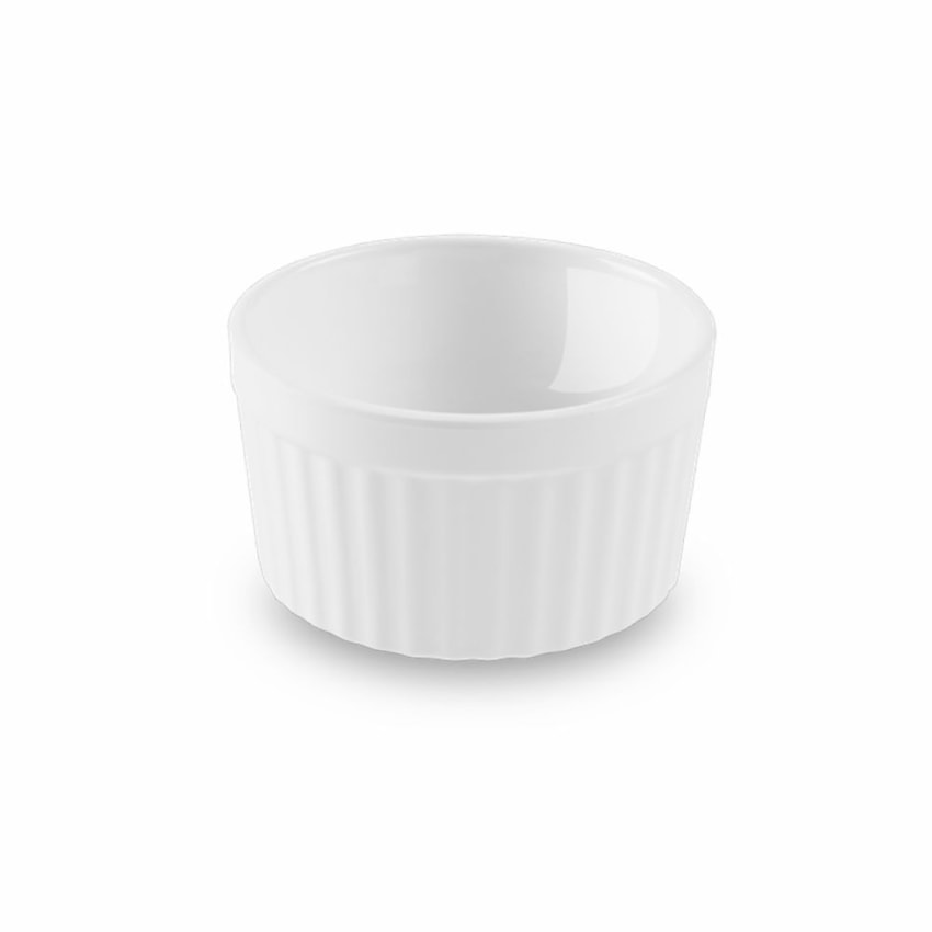image Ramequim 150Ml Branca Melamina Sauce Brinox Un