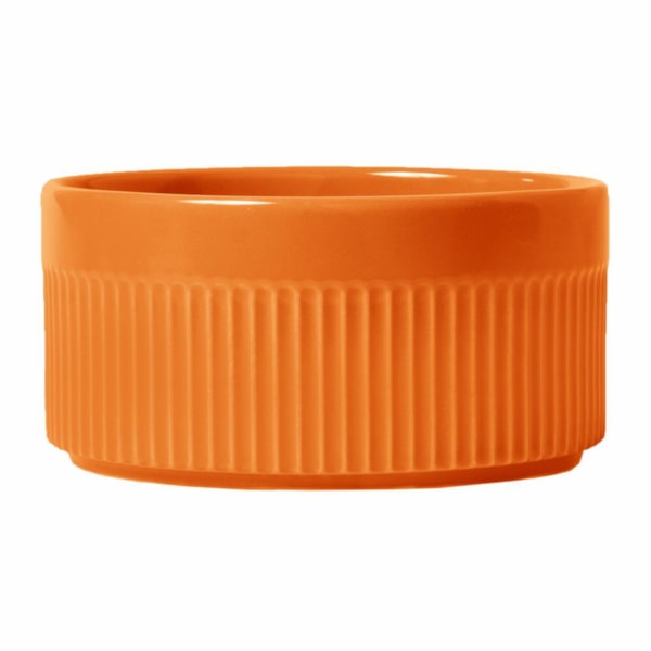 image Ramequim 16 X 8Cm 1,2L Laranja Porcelana Germer Un
