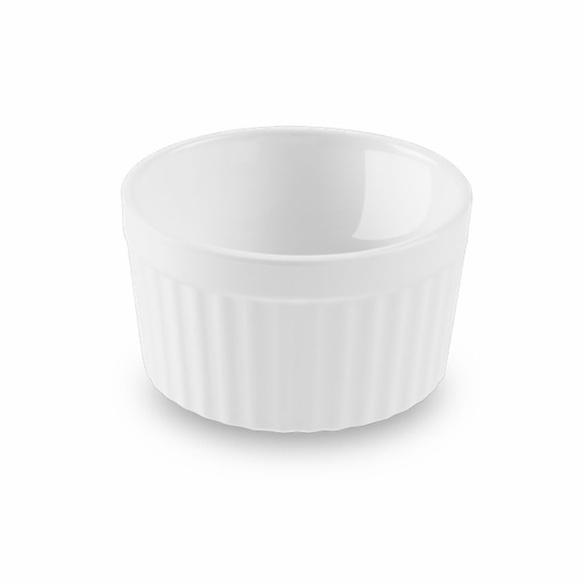 image Ramequim 200Ml Branca Melamina Sauce Brinox Un