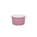 image Ramequim 6 X 3 Cm 50 Ml Branco/Rosa Porcelana Oxford Un