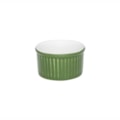 image Ramequim 6 X 3 Cm 50 Ml Branco/Verde Porcelana Oxford Un