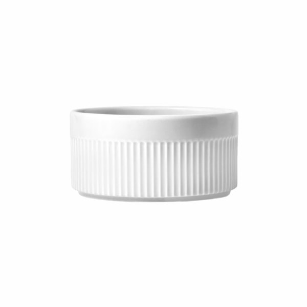 image Ramequim 7 X 3,5Cm 85Ml Branco Porcelana Germer Un