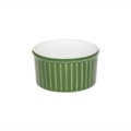 image Ramequim 8 X 4 Cm 100 Ml Branco/Verde Porcelana Oxford Un