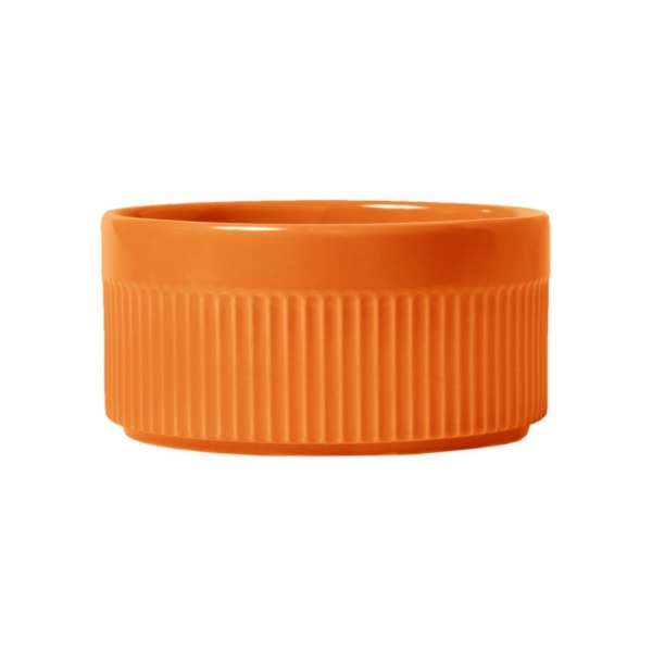 image Ramequim 8 X 4Cm 130Ml Laranja Porcelana Germer Un