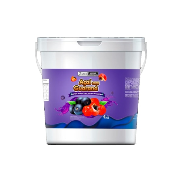 image Recheio Açai com Guaraná Doremus Balde 4 kg