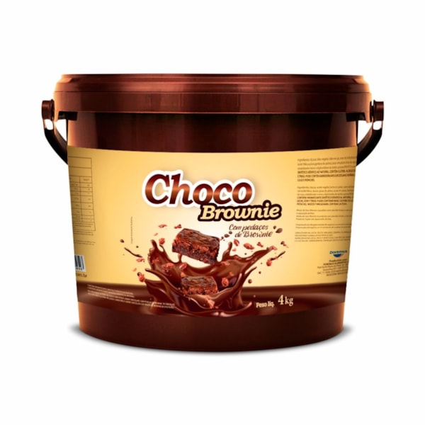 image Recheio Choco Brownie Doremus Balde 4Kg