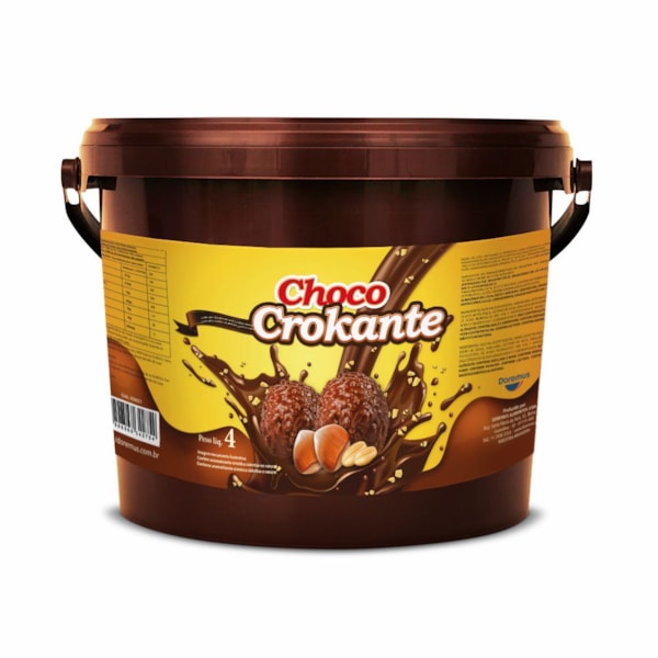 image Recheio Choco Crokante Doremus Balde 4Kg