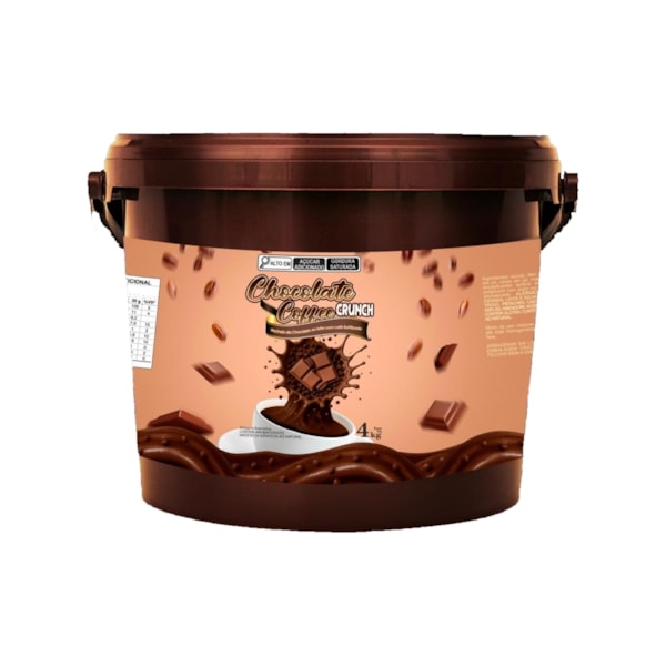 image Recheio Chocolate Coffe Crunch Doremus Balde 4 kg