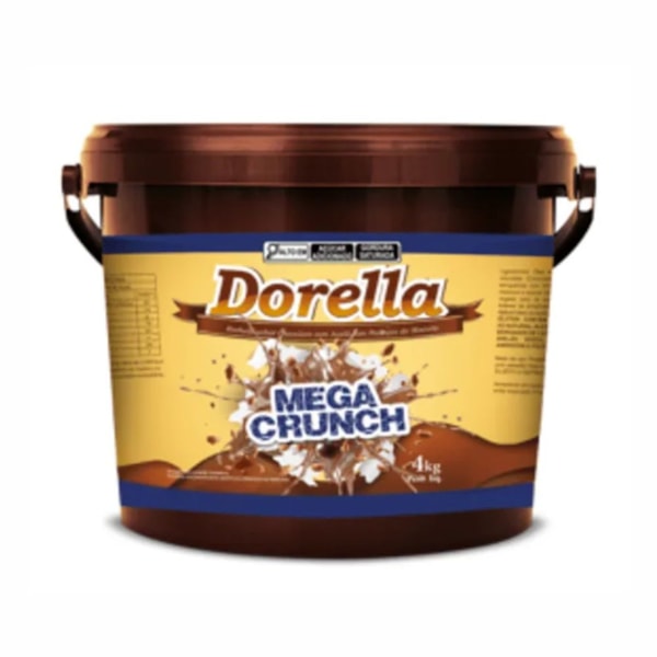image Recheio Chocolate Com Avela Dorella Mega Crunch Doremus 4Kg