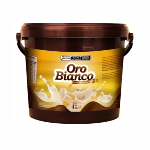 image Recheio Creme Oro Bianco Doremus 4Kg