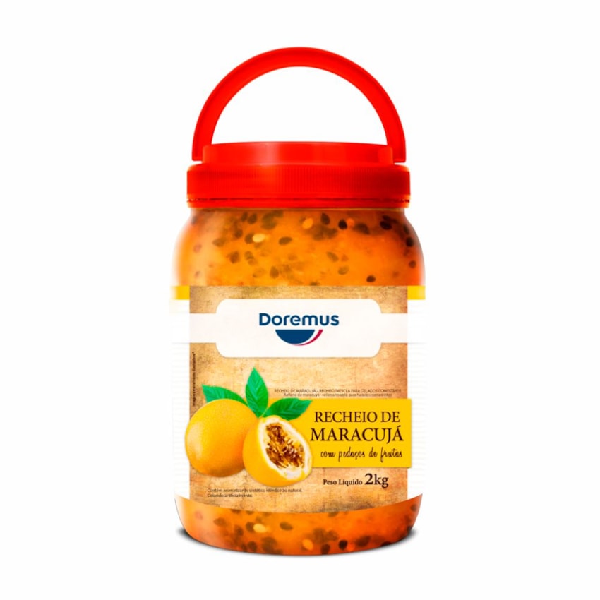 image Recheio De Maracujá Doremus 2Kg