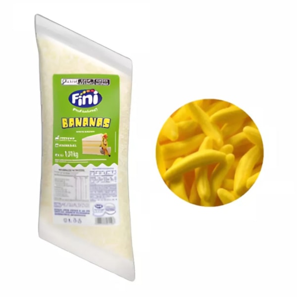 image Recheio E Cobertura Forneável Banana Fini Bisnaga 1,01Kg