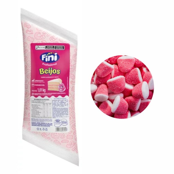 image Recheio E Cobertura Forneável Beijos Fini Bisnaga 1,01Kg